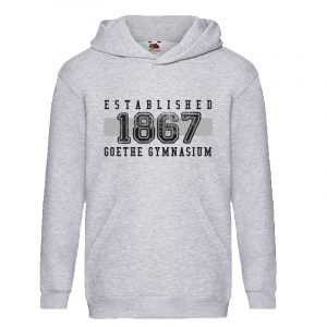 Kinder Hoodie "Established" - Goethe Gymnasium