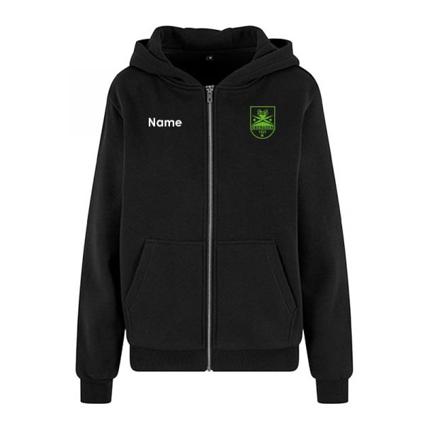 SuS Oberaden Volleyball Fluffy Damen Kapuzenjacke – Bild 2