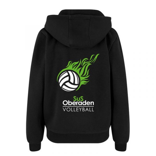 SuS Oberaden Volleyball Fluffy Damen Kapuzenjacke