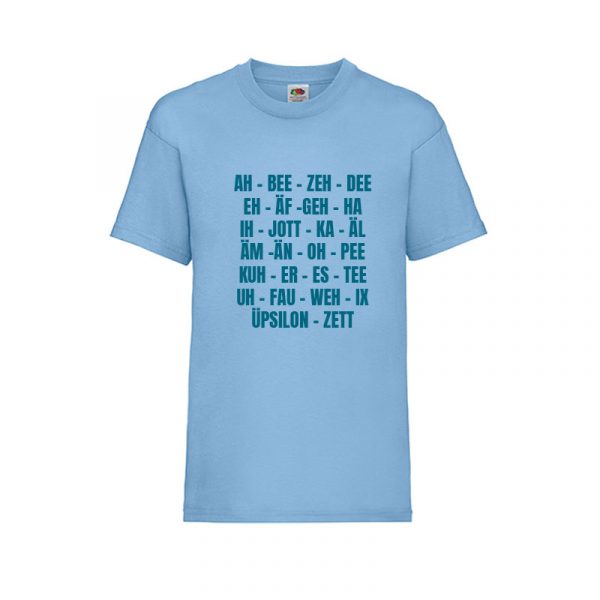 Kinder T-Shirt AH-BEE-ZEH – Bild 3