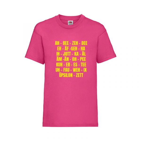 Kinder T-Shirt AH-BEE-ZEH