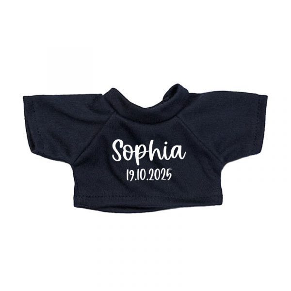 Plüschhase mit personalisiertem T-Shirt – Geschenk zur Geburt – Bild 5