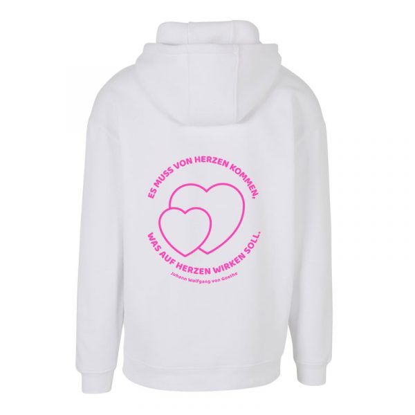 Oversized Hoody „Von Herzen“ Neon Edition – Schulkollektion Goethe-Gymnasium Dortmund – Bild 4