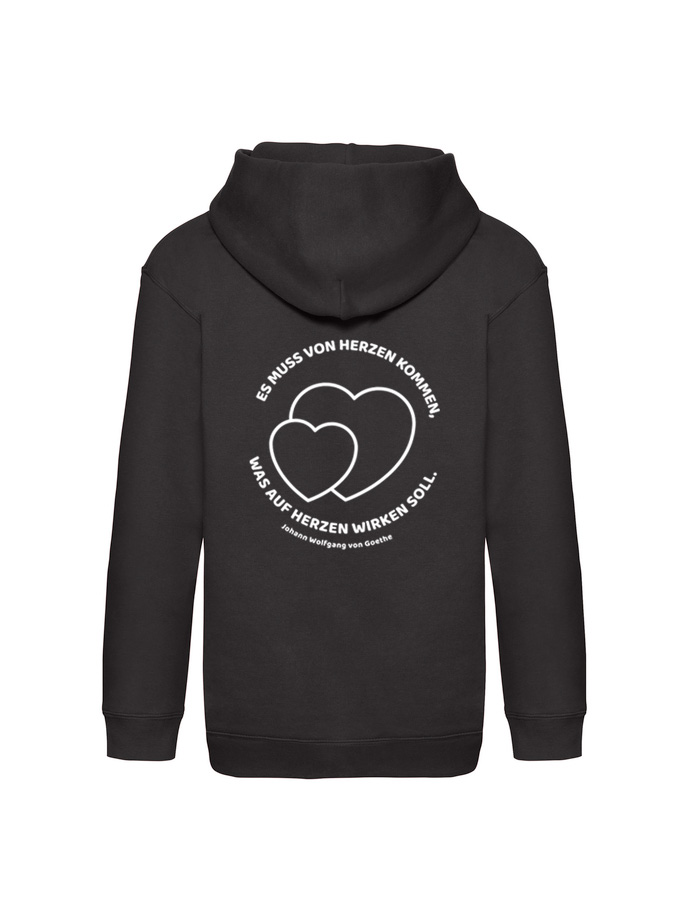 Kinder Hoodie „Von Herzen“ – Goethe-Gymnasium Dortmund – Bild 5