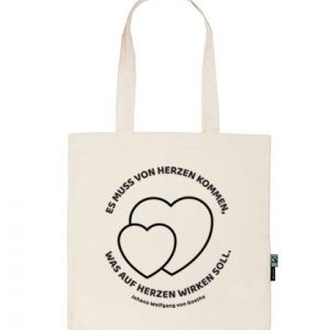 Jutebeutel „Von Herzen“ – Goethe-Gymnasium Dortmund
