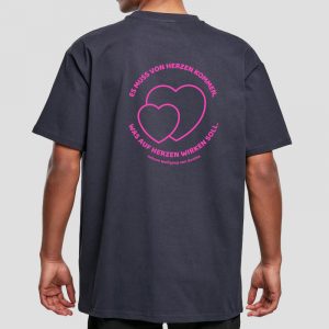 Heavy Oversized Shirt „Von Herzen“  Neon Edition – Goethe-Gymnasium Dortmund