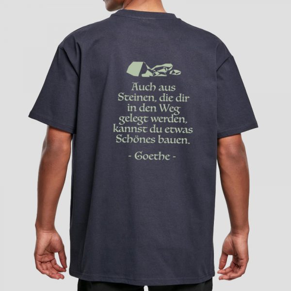 Heavy Oversized Shirt „Steine im Weg“ - Goethe-Gymnasium Dortmund – Bild 5