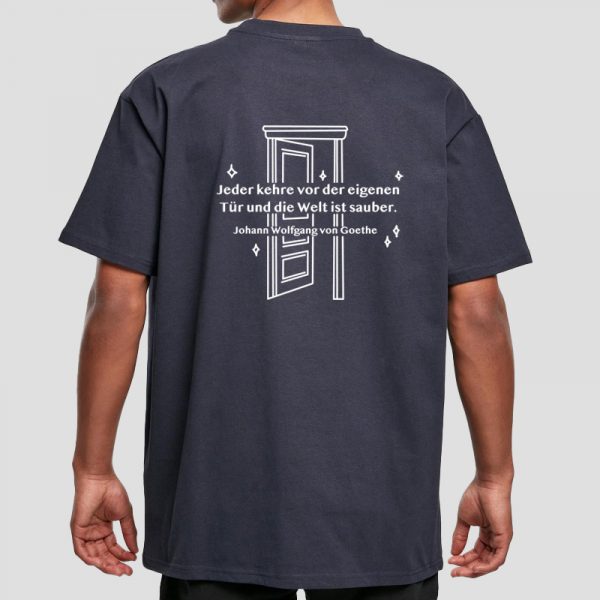 Heavy Oversized Shirt „Eigenen Tür“ – Goethe-Gymnasium Dortmund – Bild 5