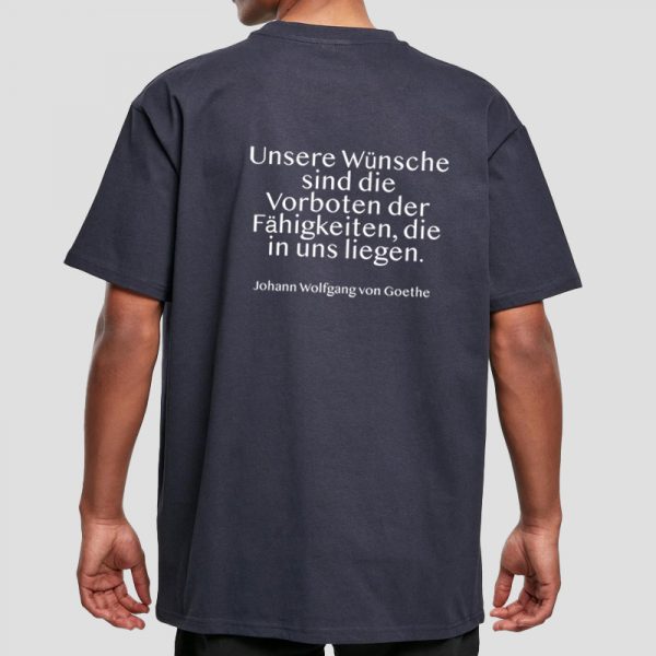 Heavy Oversized Shirt „Wünsche & Fähigkeiten“ – Goethe-Gymnasium Dortmund – Bild 3