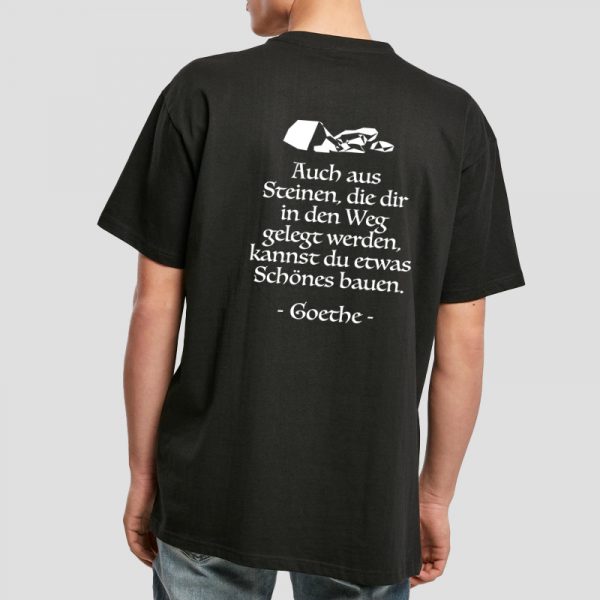 Heavy Oversized Shirt „Steine im Weg“ - Goethe-Gymnasium Dortmund – Bild 3