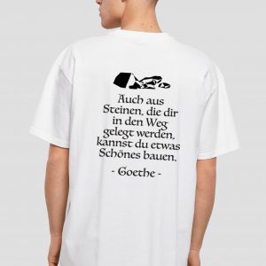 Heavy Oversized Shirt „Steine im Weg“ - Goethe-Gymnasium Dortmund