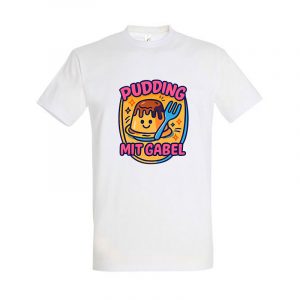 Pudding mit Gabel T-Shirt