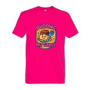 Pudding mit Gabel T-Shirt