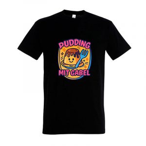 Pudding mit Gabel T-Shirt