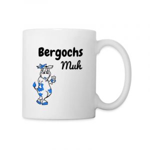 Bergochs Kaffeebecher