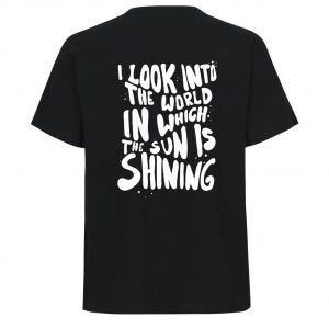Neutral® Unisex T-Shirt „I look into the world“ – Bio-Baumwolle