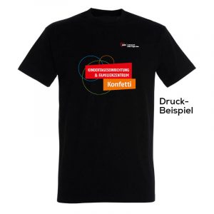 Herren Basic Shirt aus der AWO Ruhr-Lippe-Ems Kollektion mit liebevollem AWO Design