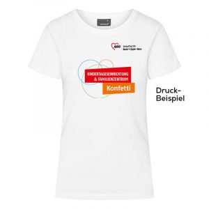 Damen Shirt aus der AWO Ruhr-Lippe-Ems Kollektion mit hochwertigem AWO Design
