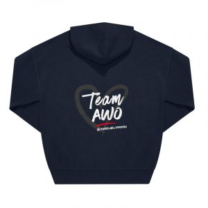 B&C Oversized Hoodie aus der AWO Ruhr-Lippe-Ems Kollektion