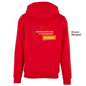 Zip-Hoodie AWO Ruhr-Lippe-Ems für Kitas & soziale Einrichtungen