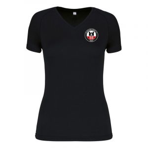 Damen Sportshirt der SV Berliner Bären mit Bärentatze hinten auf der Schulter
