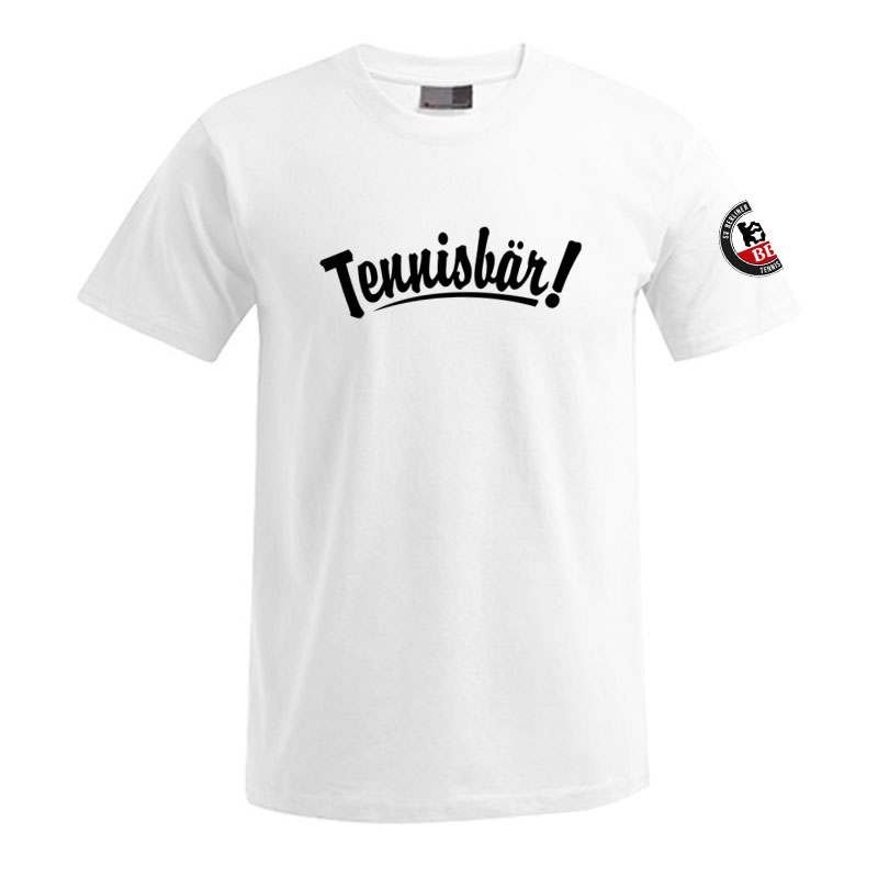Herren Premium-Shirt der SV Berliner Bären mit „Tennisbär!“-Aufdruck
