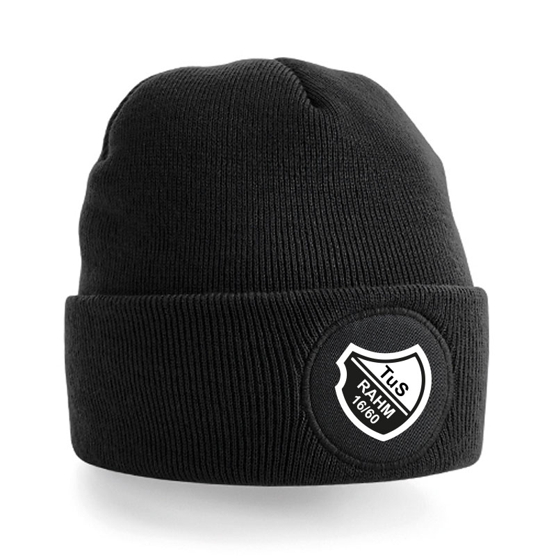 Patch-Beanie mit TuS Rahm Vereinslogo