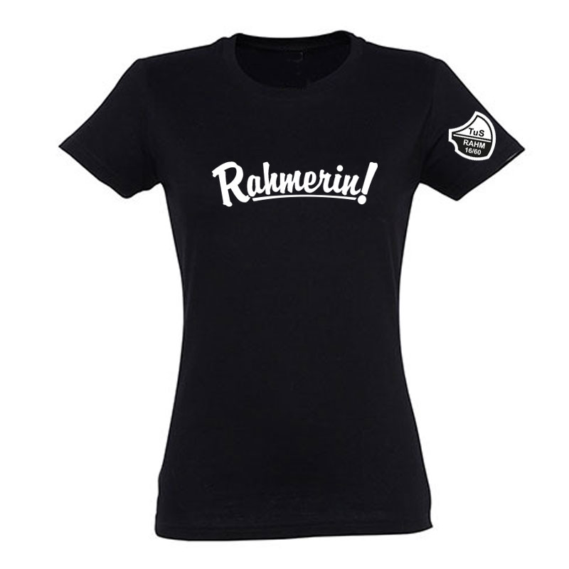 Damen T-Shirt mit Rahmerin Aufdruck aus dem TuS Rahm Vereinsshop