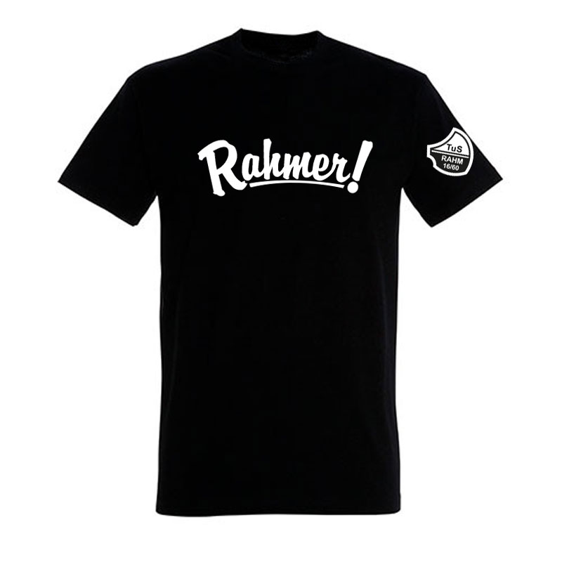 Herren T-Shirt mit Rahmer Aufdruck aus dem TuS Rahm Vereinsshop