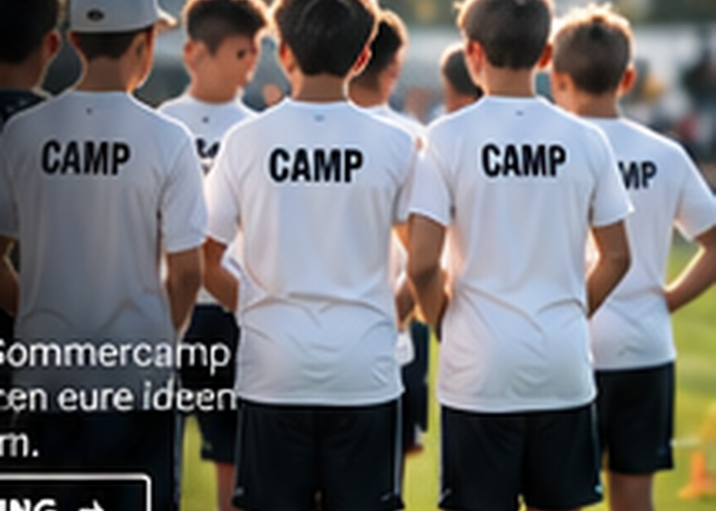 Shirts für Vereinscamps und Events